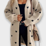 Majken | Hjärta cardigan