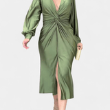 Malina | V-hals Blus
