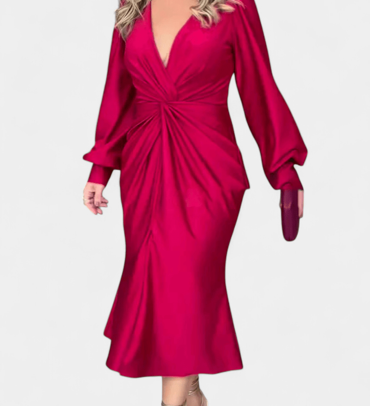 Malina | V-hals Blus