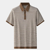 Malthe™ | Klassisk Randig Polo