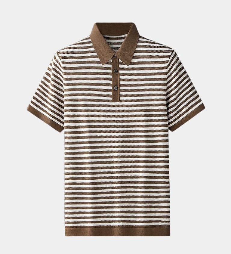 Malthe™ | Klassisk Randig Polo