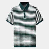 Malthe™ | Klassisk Randig Polo