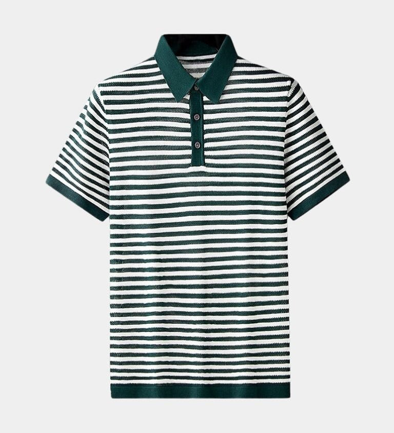 Malthe™ | Klassisk Randig Polo