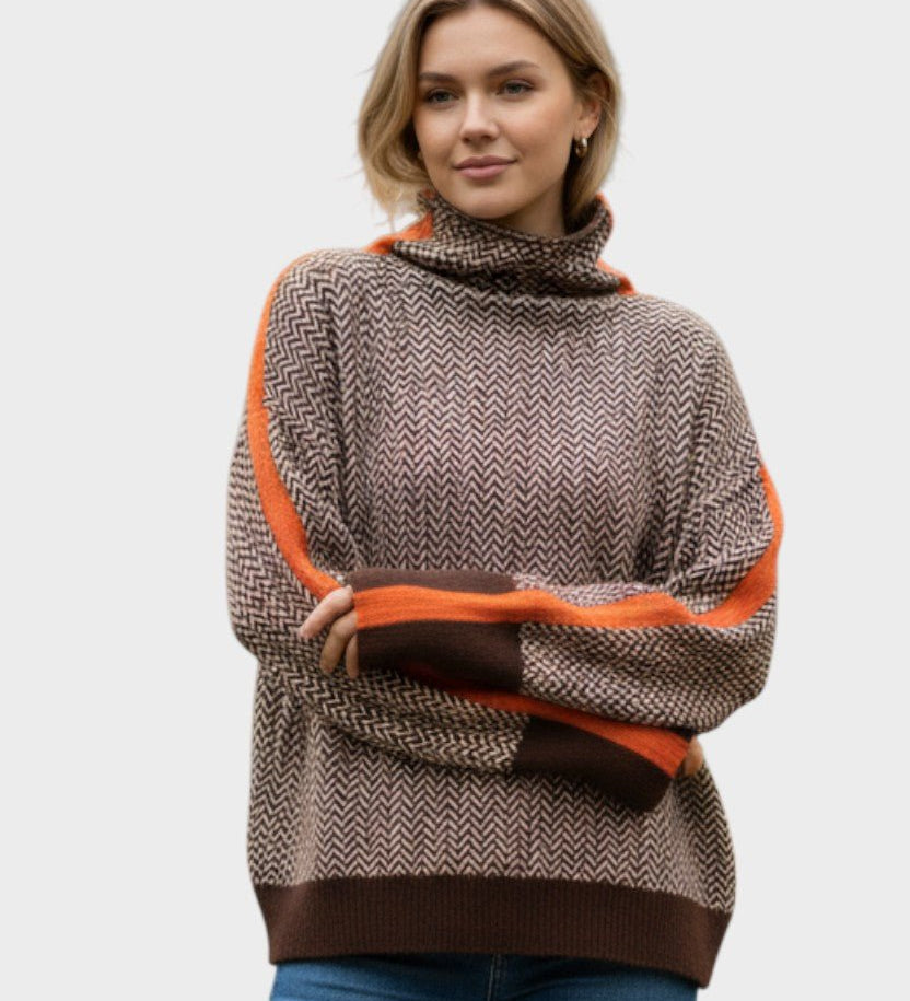 Marie | Höghalset ulltröja