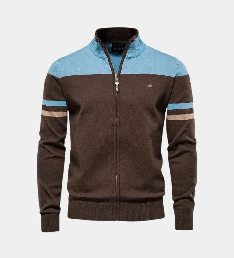 Mathias™ | Cardigan med Dragkedja