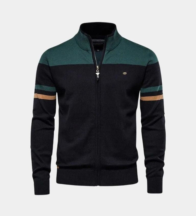 Mathias™ | Cardigan med Dragkedja