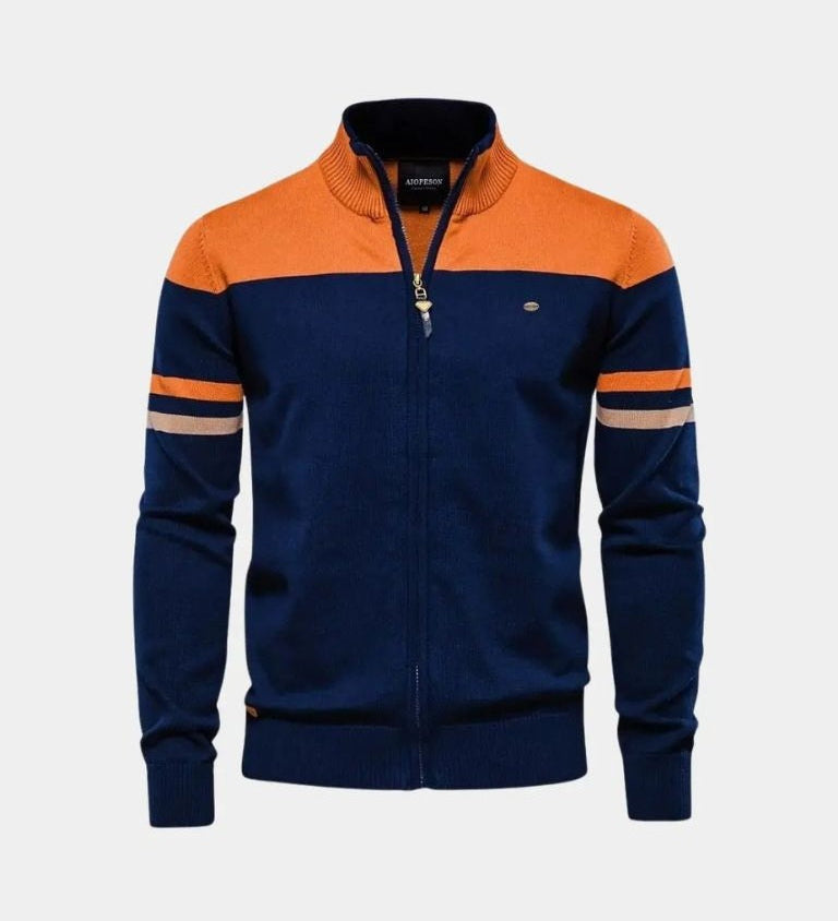 Mathias™ | Cardigan med Dragkedja