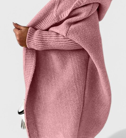 Mette | Lyxig huva cardigan