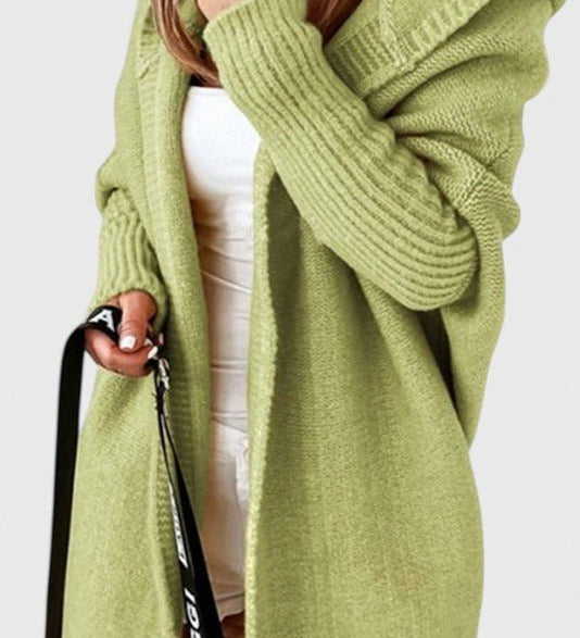 Mette | Lyxig huva cardigan