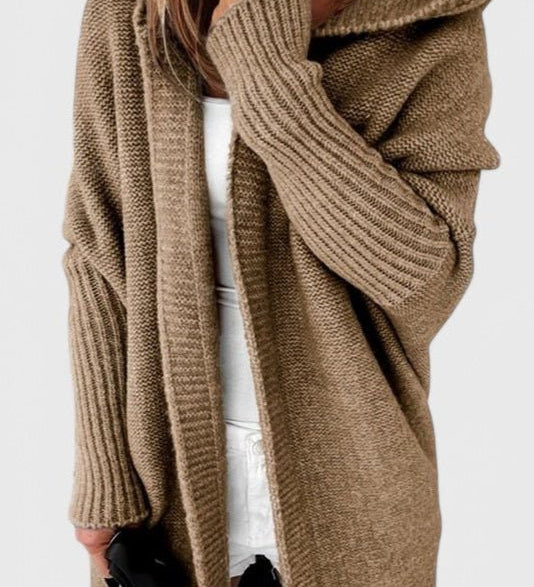 Mette | Lyxig huva cardigan