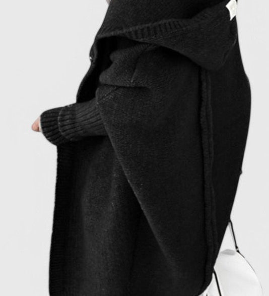 Mette | Lyxig huva cardigan