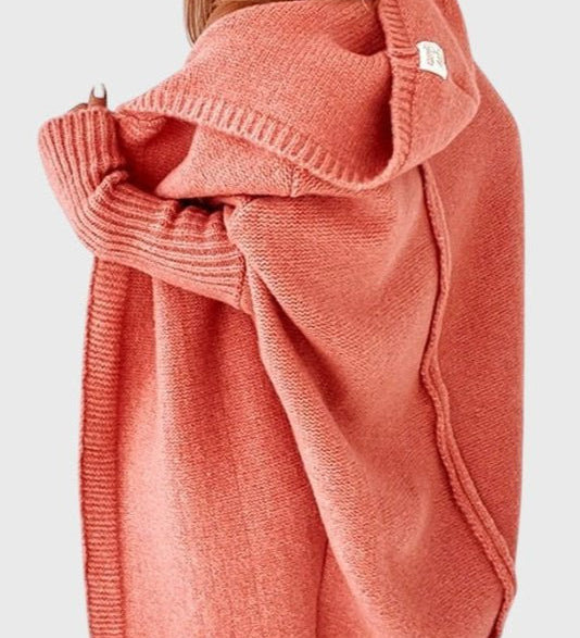 Mette | Lyxig huva cardigan