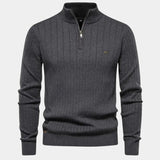 Mikkel™ | Halvzip Bomullströja