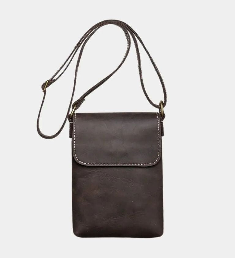 Mikkel™ | Mini Axelväska i Läder