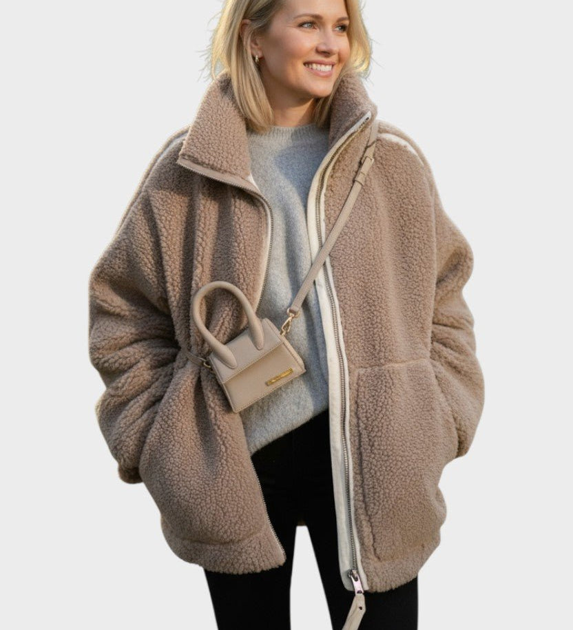 Mille™ | Elegant teddy-kåpe i nordisk design