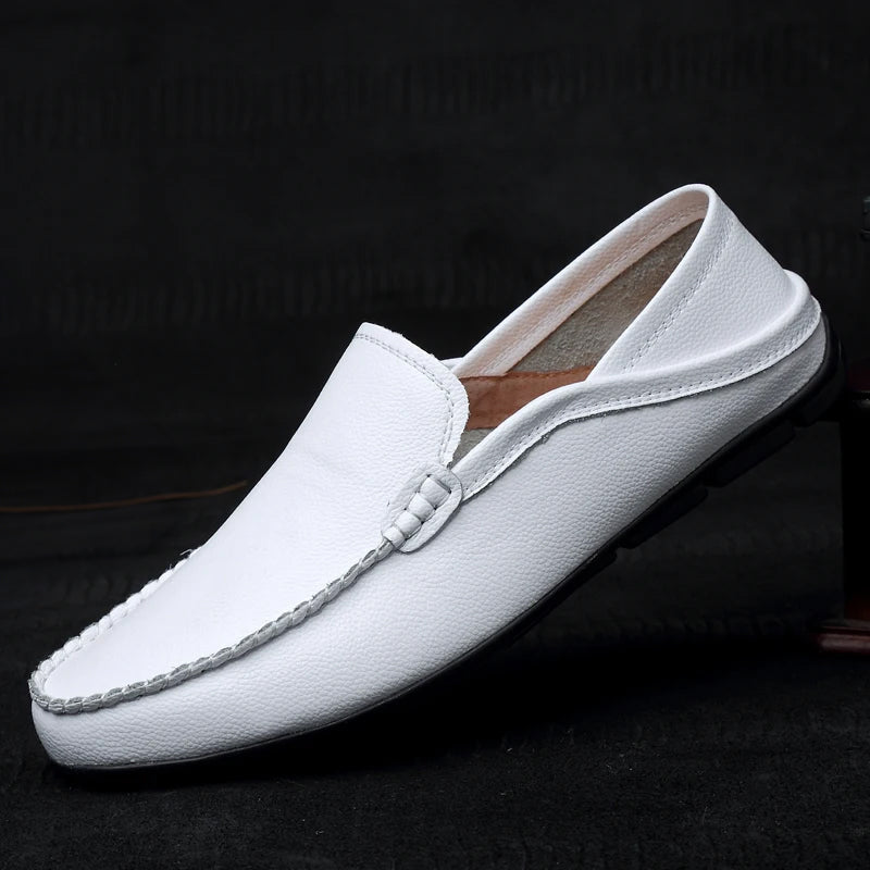 Monza Läder Kör Loafers