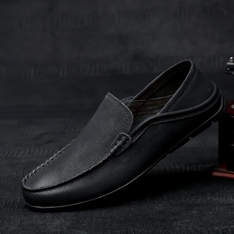 Monza Läder Kör Loafers