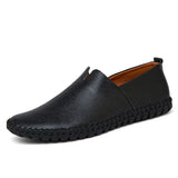 Mykonos Läder Loafers