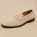 Gamla Pengar Suede Penny Loafers