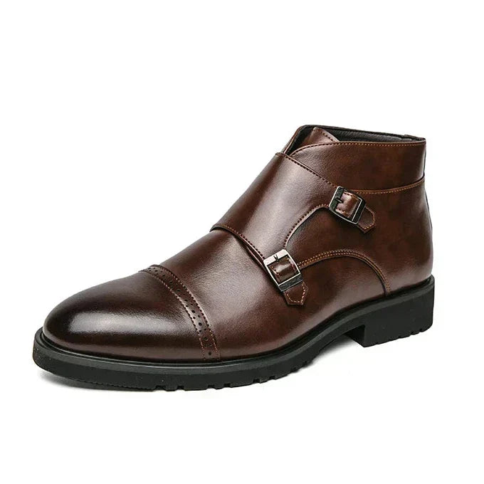 Parker™ | Konstläder Dubbel-Monk-strap Stövlar