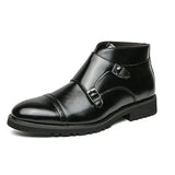 Parker™ | Konstläder Dubbel-Monk-strap Stövlar