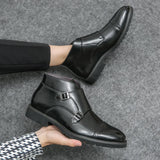 Parker™ | Konstläder Dubbel-Monk-strap Stövlar