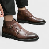 Parker™ | Konstläder Dubbel-Monk-strap Stövlar