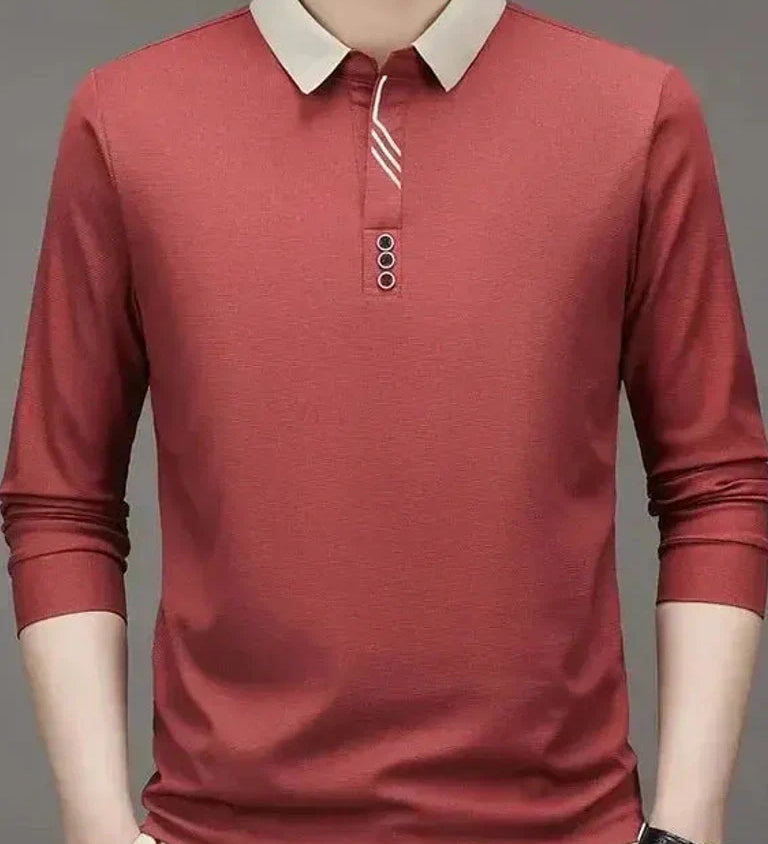René™ | Elegant Långärmad Polo