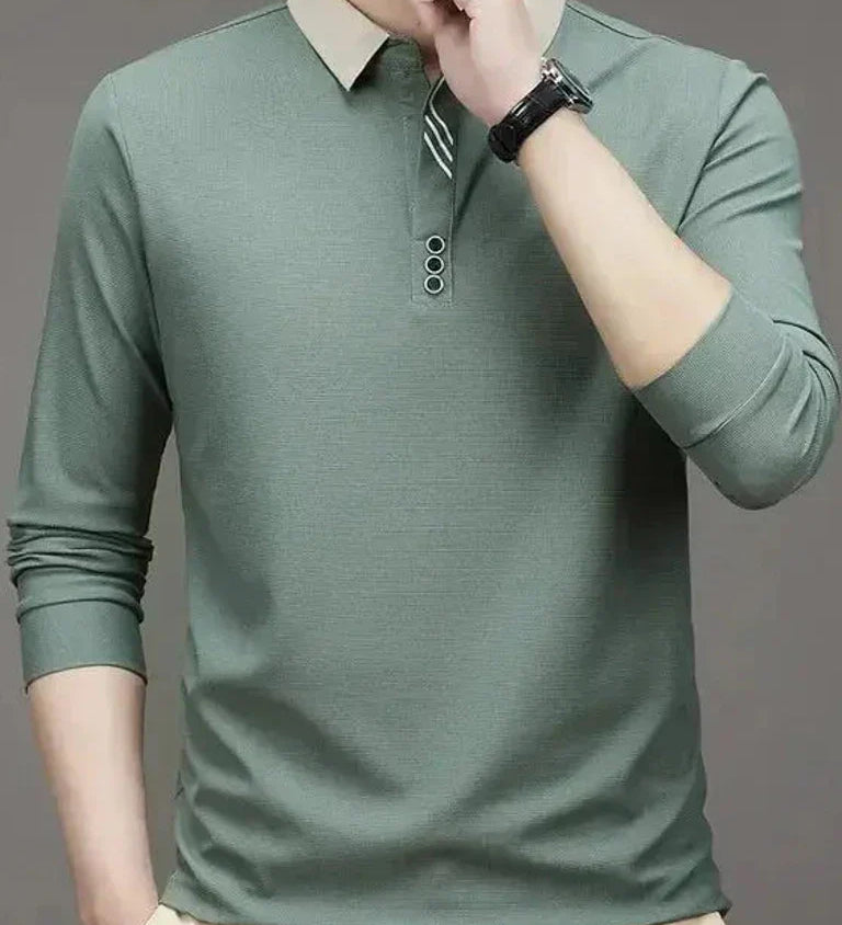 René™ | Elegant Långärmad Polo
