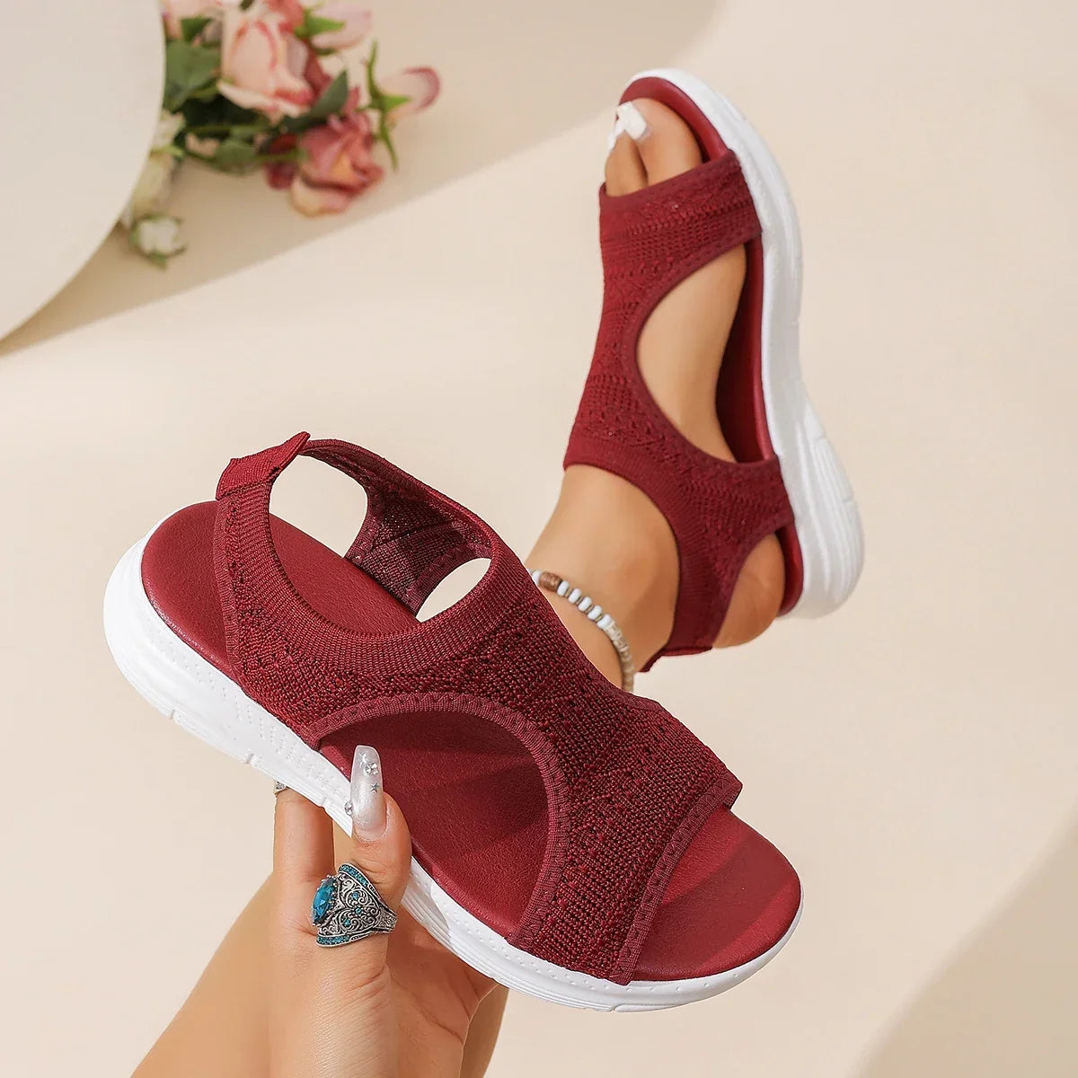 Brezza Ortopediska Sandaler med Andningsförmåga