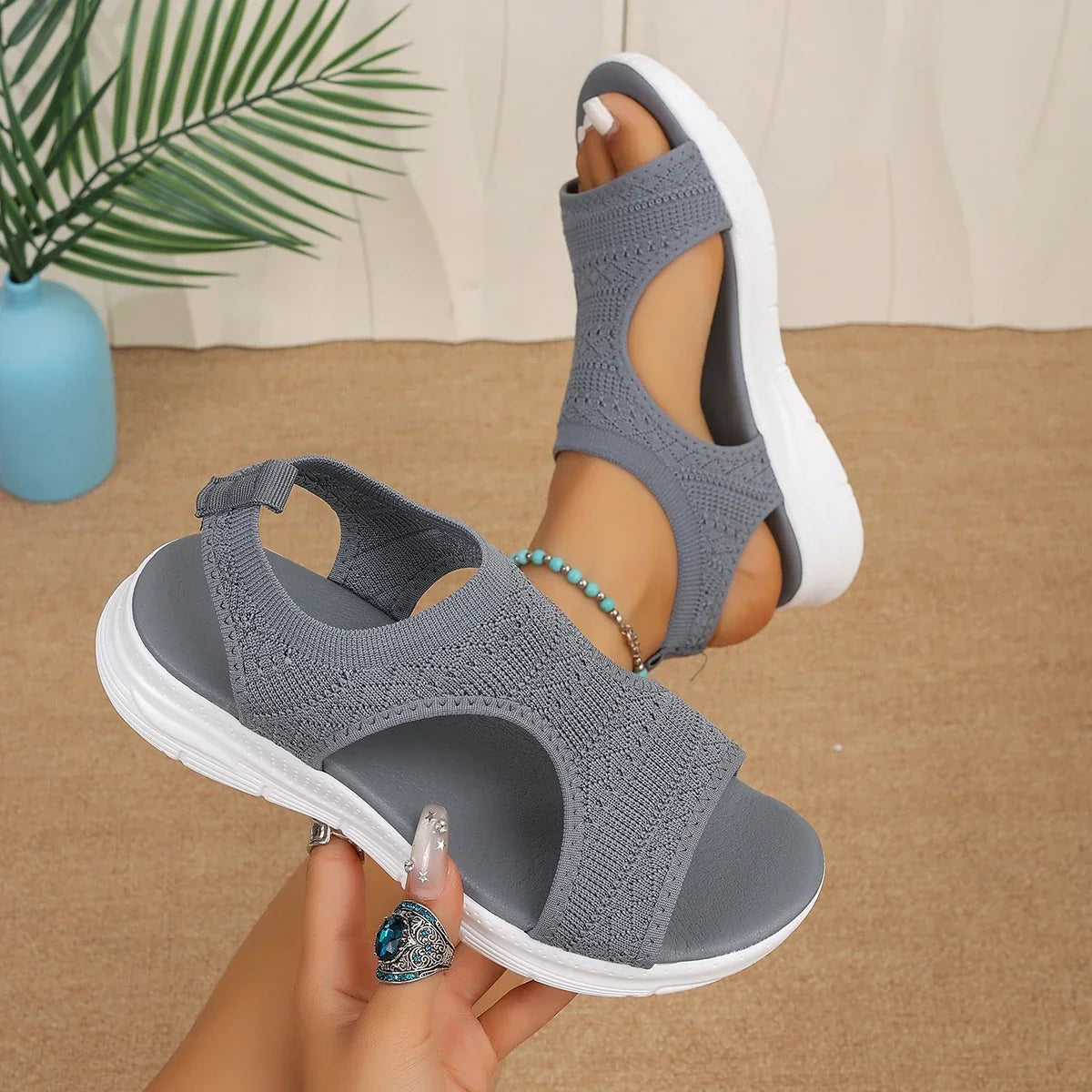 Brezza Ortopediska Sandaler med Andningsförmåga