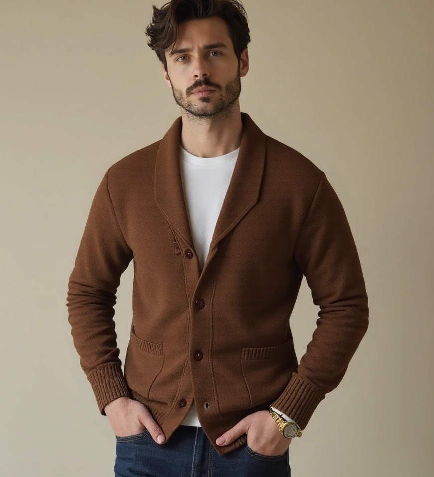 Sebastian™ | Stickad Cardigan