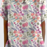 Selma | Blommig blus