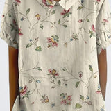 Selma | Blommig blus