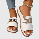 Silje | Guldspänne Sandaler