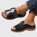 Silje | Guldspänne Sandaler