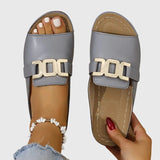 Silje | Guldspänne Sandaler