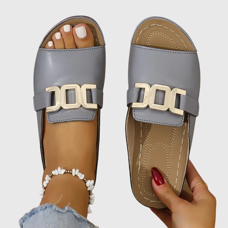 Silje | Guldspänne Sandaler