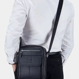 Simon™ | Läder Messenger Väska