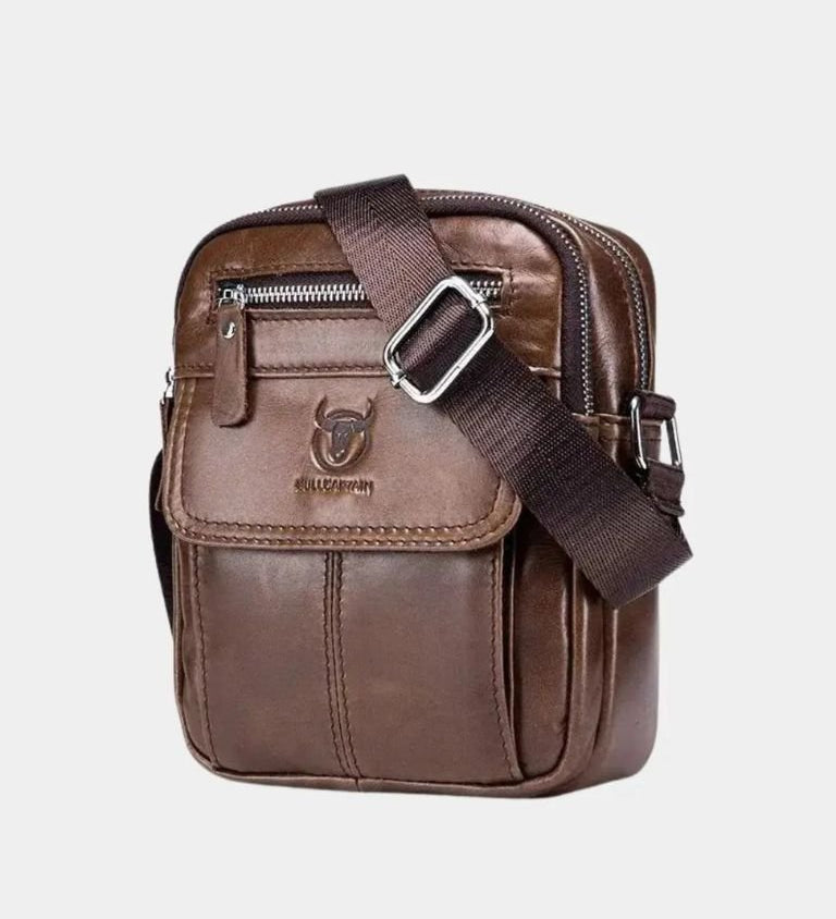 Simon™ | Läder Messenger Väska