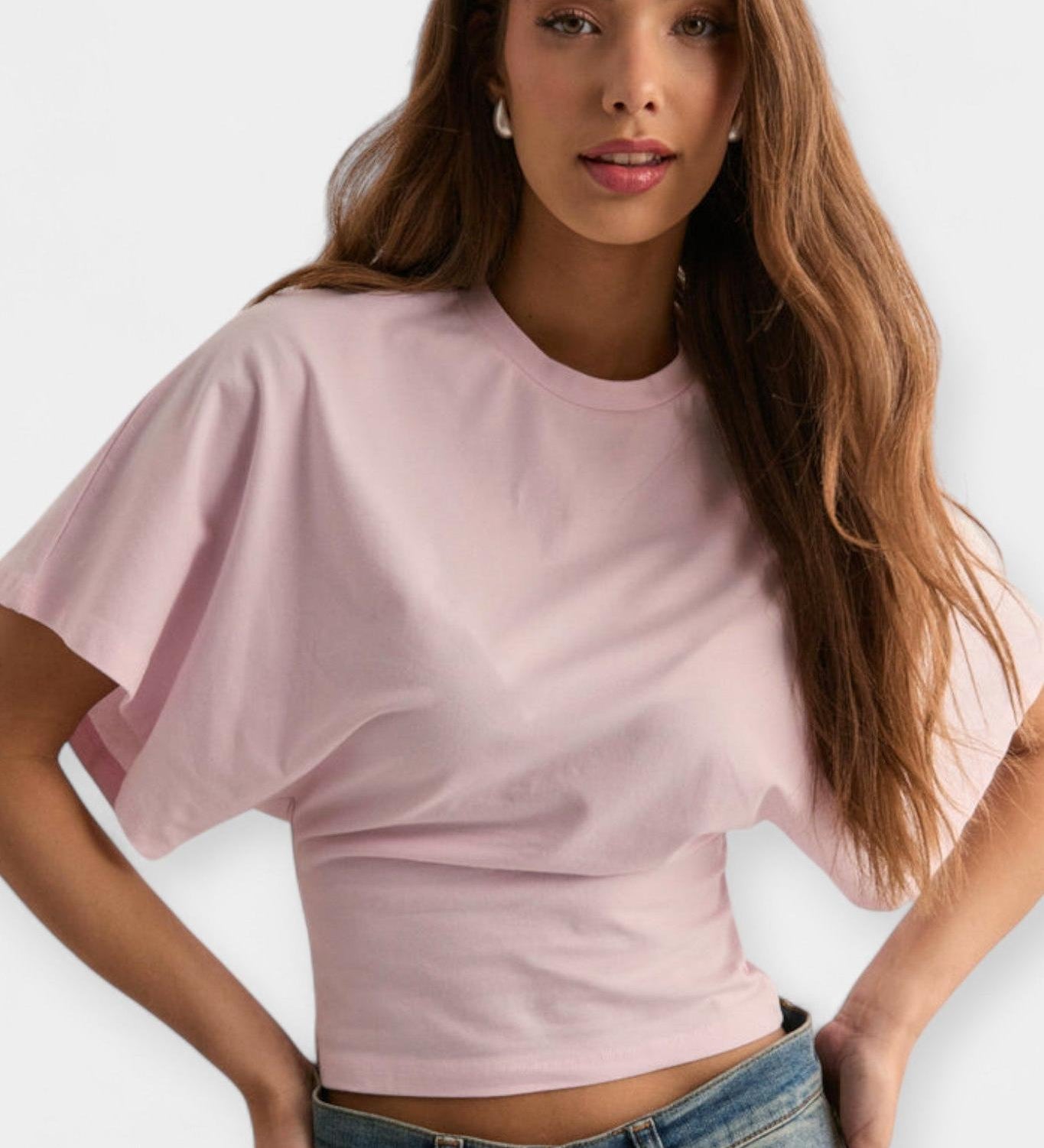Sofia | Bredärmad T-shirt