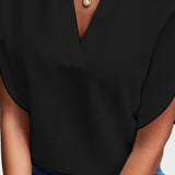 Stine | V-hals Blus