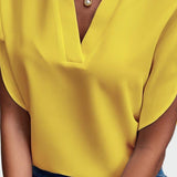 Stine | V-hals Blus