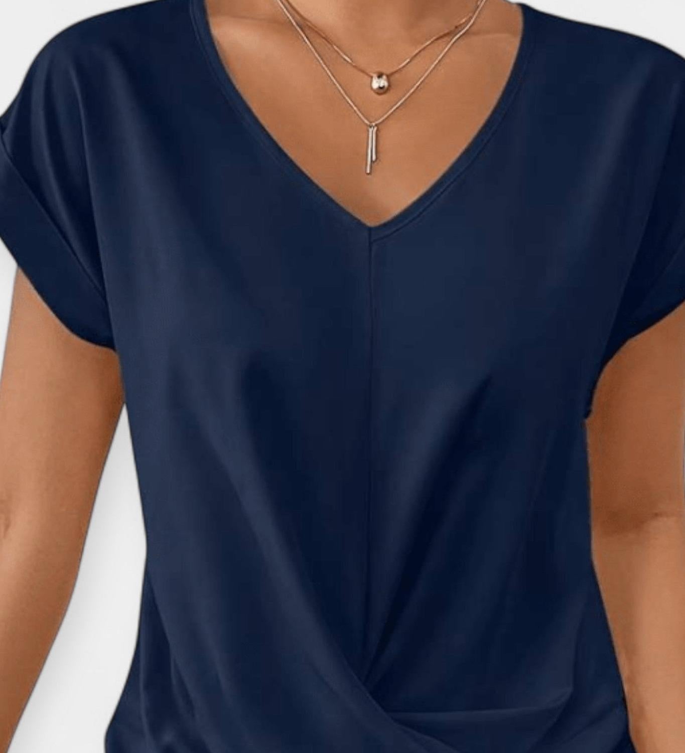 Stine | V-halsblus