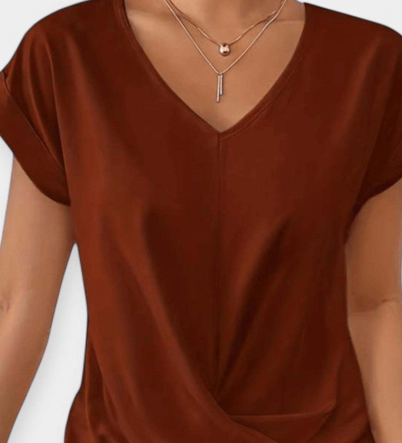 Stine | V-halsblus