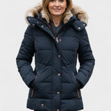 Thilde™ | Kappa med mjukt foder av päls