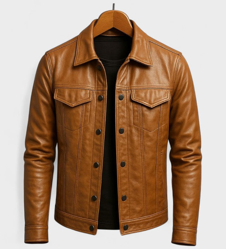 Ulrik™ | Premium Moto-läderjacka