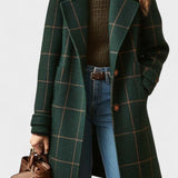 Yrsa™ | Elegant tweedjacka i rutmönster