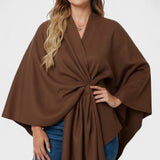 Yvette | Elegant Draperad Poncho