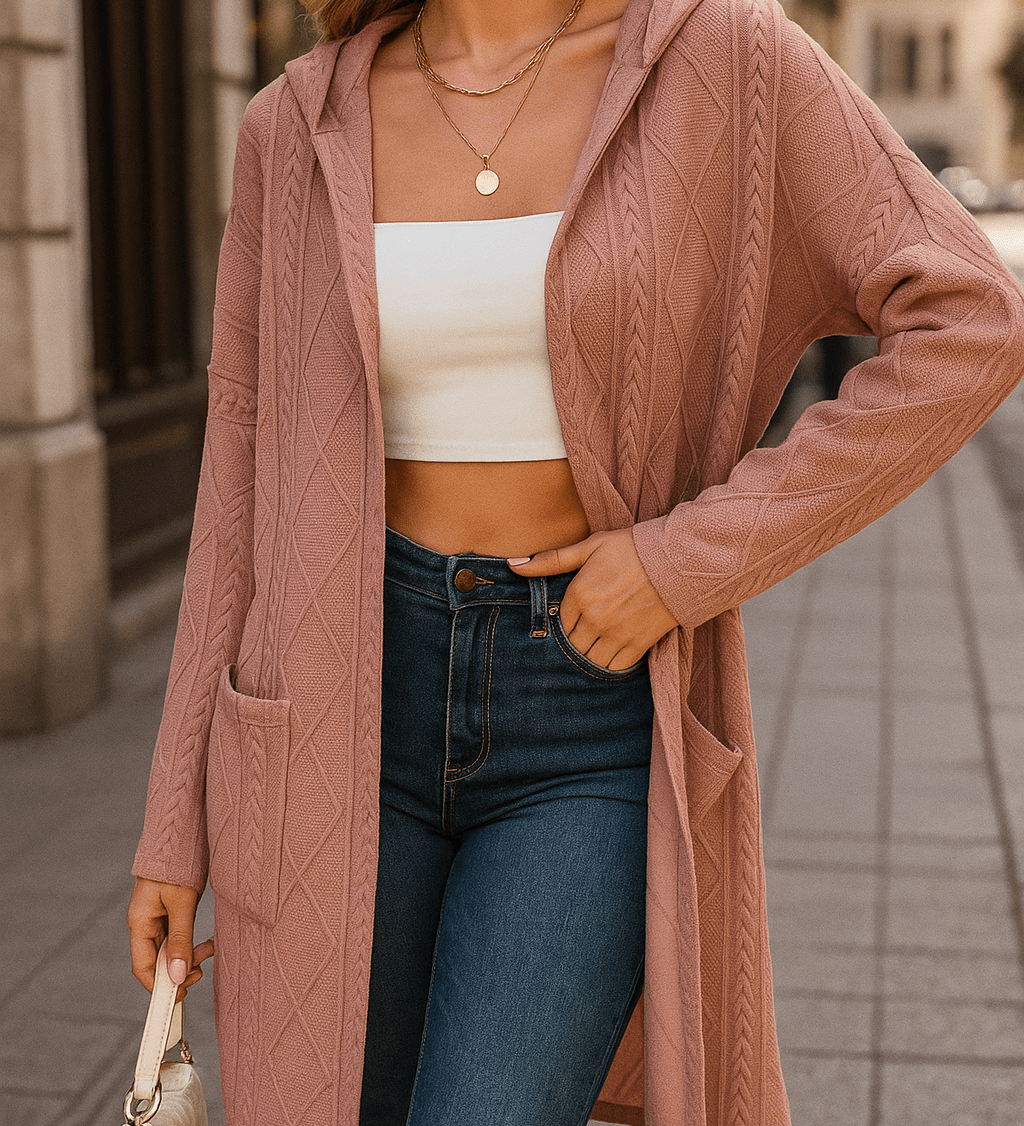 Zienna | Stickad jacka